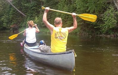 Au Sable River Canoe Rental: Hale, MI at Rollway Resort
