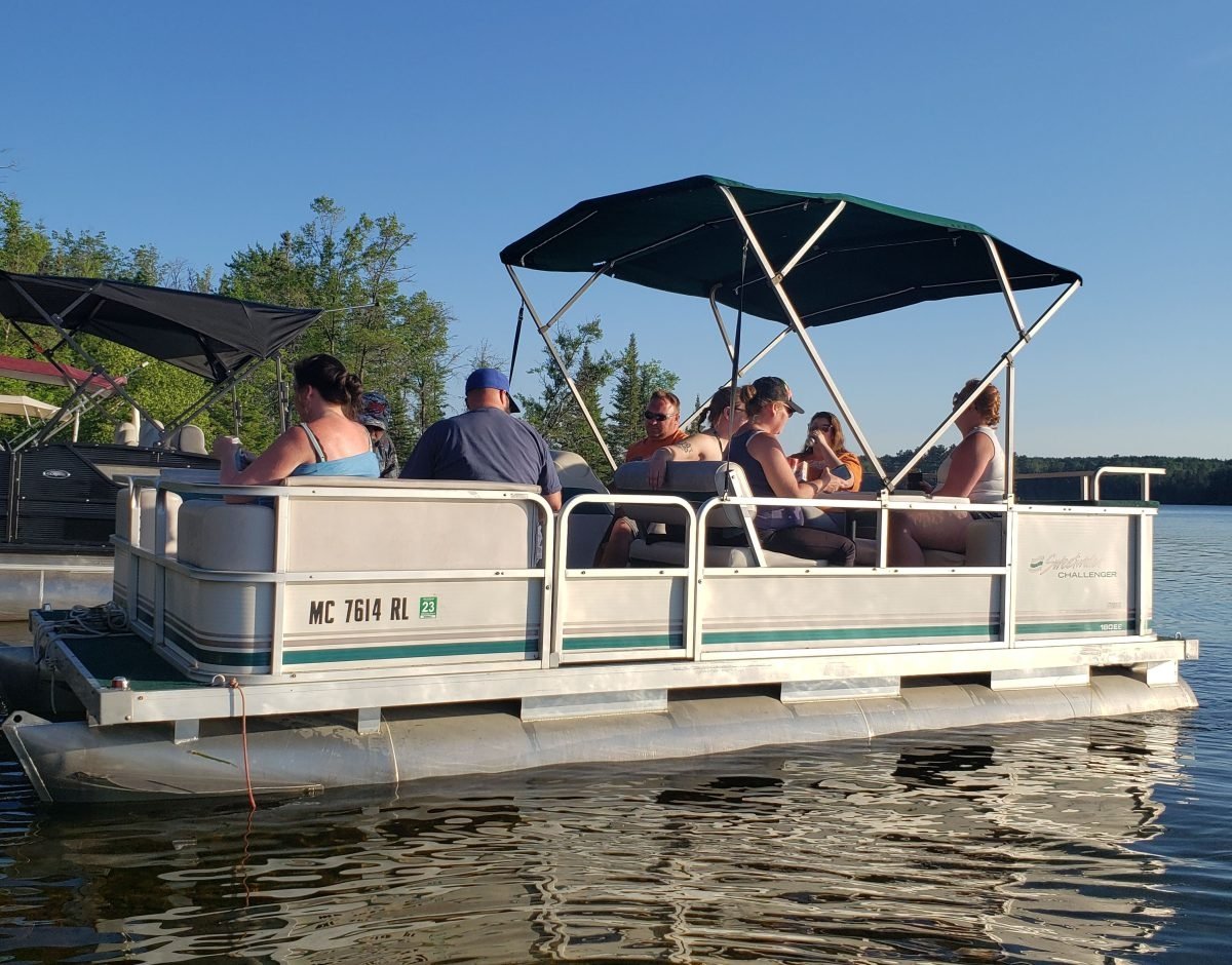Need A Party Barge? Pontoon Rentals - Rollway Resort, Hale MI